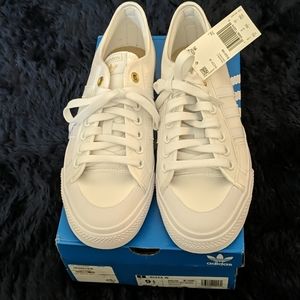 Women's Adidas Nizza White Originals